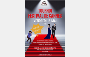 Tournoi Interne Festival de Cannes