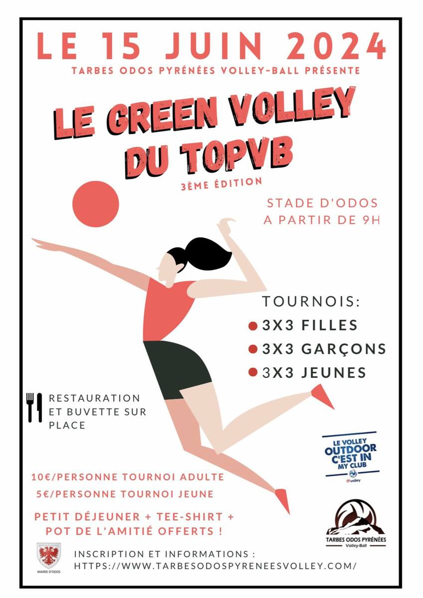 LE GREEN VOLLEY DU TOPVB - 3ème édition
