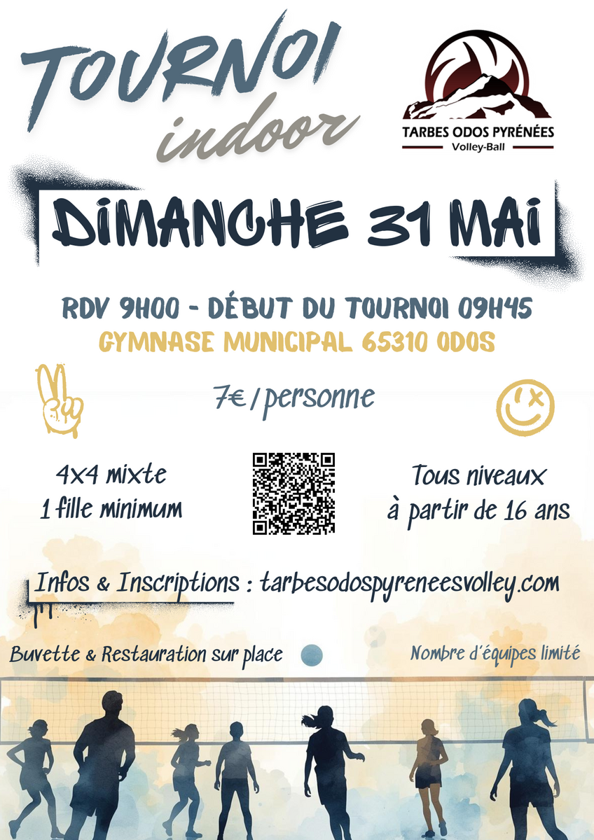 Tournoi Indoor 31 mai