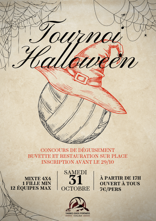 Tournoi Indoor HALLOWEEN