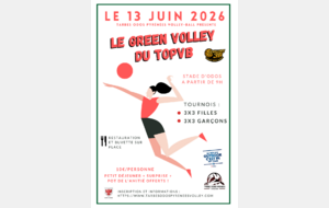 LE GREEN VOLLEY DU TOPVB - 5ème édition
