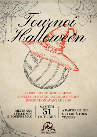 Tournoi Indoor HALLOWEEN
